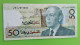 MAROC MOROCCO MARRUECOS MAROKKO BANQUE AL MAGHREB  HASSAN II 50 DIRHAMS 1987 AUNC - Morocco