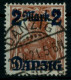 DANZIG 1920 Nr 28II Zentrisch Gestempelt Gepr. X6BBD62 - Gebraucht