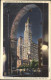 11322588 New_York_City Transportation Building And Woolworth Building At Night - Andere & Zonder Classificatie