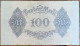 Billet Allemagne 100 Mark 4 - 8 - 1922 / Reichsbanknote - 100 Mark