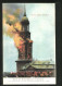 AK Hamburg-Neustadt, Michaeliskirche In Flammen, 3. Juli 1906  - Disasters