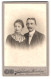 Fotografie A. Bartel, Hamburg, Grosse Johannisstrasse 23 /25, Portrait Bürgerliches Pärchen  - Anonymous Persons