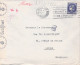 Censored Cover WW2: Posted Paris 108 14.1.1942 To Anvers, Belgium - Censored By Germans In Köln (Label + Cachet). Postal - Militares