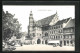AK Schweinfurt, Rathaus Mit Geschäft Von August Fischer  - Schweinfurt
