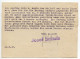 Germany 1941 Postcard; Lüdinghausen - Josef Schulz, Kürschnermeister To Schiplage; 6pf. Hindenburg - Brieven En Documenten