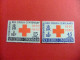 55 NEW HEBRIDES 1963 / CENTENARIO DE LA CRUZ ROJA INTERNACIONAL / YVERT 201/ 02 MH - Red Cross