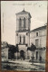 Cpa 24 Dordogne, Gouts L'Eglise, Animée, éd Domège, écrite En 1913 - Andere & Zonder Classificatie