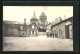 CPA Lavennes, L'Église Avec Kaiser Wilhelm-Gedenkstein  - Autres & Non Classés