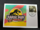 13-5-2024 (4 Z 47 A) Australian Personalised Stamp Isssued For Jurassic Park 30th Anniversary (Dinosaur) - Preistorici