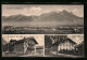 AK Rottau, Gasthof V. Andr. Hilger, Gasthof Hütter, Panorama  - Other & Unclassified