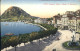 12047526 Lugano TI Quai Monte San Salvatore Brunnen Uferpromenade Luganersee Lug - Autres & Non Classés