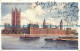 R092036 The Houses Of Parliament. London. 1906 - Andere & Zonder Classificatie