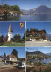 12004416 Faulensee Thunersee Eisenbahn Kirche  Faulensee - Sonstige & Ohne Zuordnung