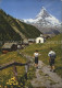 12002606 Zermatt VS Findeln Mit Matterhorn  - Altri & Non Classificati