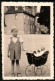 Fotografie Mädchen Mit Puppe Im Puppenwagen In Augsburg 1937  - Other & Unclassified