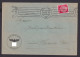 Polizei Perfin Lochung Briefmarken Deutsches Reich Brief EF Hindenburg Hannover - Covers & Documents