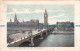 R092126 Westminster Bridge And Houses Of Parliament. London. 1906 - Autres & Non Classés