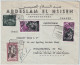 ESPAGNE / ESPAÑA (Marruecos) 1956 2xEd.1189 (y Ed.1145) Y Sello Mutualidad De Correos Sobre Carta De TANGER à Los EE.UU. - Lettres & Documents