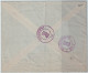 ESPAGNE / ESPAÑA (Marruecos) 1956 2xEd.1189 (y Ed.1145) Y Sello Mutualidad De Correos Sobre Carta De TANGER à Los EE.UU. - Lettres & Documents