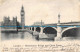 R092202 London. Westminster Bridge And Clock Tower. No 6134. 1903 - Sonstige & Ohne Zuordnung
