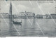 Bt201 Cartolina Venezia Citta' Molo Dall'isola S.giorgio Veneto - Venezia (Venedig)