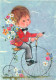 Dessin Enfants  - Vélo  Y 1582 - Kindertekeningen