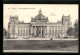 AK Berlin-Tiergarten, Reichstagsgebäude, Westseite  - Tiergarten