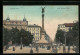 AK Berlin-Kreuzberg, Belle Alliance-Platz Mit Passanten Und Denkmal  - Kreuzberg