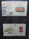 Delcampe - UAR Ägypten FDCs Ab 1953 Besammelt über 150 Stück Im Ringbinder #LY694 - Otros & Sin Clasificación