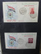 Delcampe - UAR Ägypten FDCs Ab 1953 Besammelt über 150 Stück Im Ringbinder #LY694 - Otros & Sin Clasificación