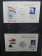 Delcampe - UAR Ägypten FDCs Ab 1953 Besammelt über 150 Stück Im Ringbinder #LY694 - Other & Unclassified