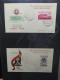 Delcampe - UAR Ägypten FDCs Ab 1953 Besammelt über 150 Stück Im Ringbinder #LY694 - Other & Unclassified