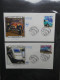 Delcampe - Frankreich Und Gebiete FDCs Ab 2002 Besammelt Im Ringbinder #LY693 - Sonstige & Ohne Zuordnung