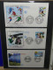 Delcampe - Frankreich FDCs Ab 1999 Besammelt über 200 Stück Im Ringbinder #LY692 - Other & Unclassified