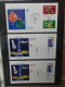 Delcampe - Frankreich FDCs Ab 1999 Besammelt über 200 Stück Im Ringbinder #LY692 - Altri & Non Classificati