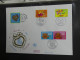 Delcampe - Frankreich FDCs Ab 1999 Besammelt über 200 Stück Im Ringbinder #LY692 - Other & Unclassified