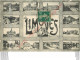 87.  LIMOGES .  CPA Multivues . - Limoges