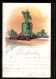 Lithographie Berlin, National-Denkmal Kaiser Wilhelm Der Grosse  - Mitte