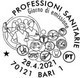 ITALIA - Usato - 2021 - Professioni Sanitarie – Sagome E Figure Stilizzate - B - 2011-20: Gebraucht