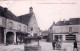 18 - Cher -   LES AIX D ANGILLON - Place De La Halle - Puits - Café Hotel - Les Aix-d'Angillon