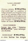LES VEDETTES AVEC LE CHOCOLAT KWATTA IMAGE DE 5 X 7 CMS  N° 16 LOUIS JOUVET - Andere & Zonder Classificatie