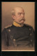 Künstler-AK Porträt Des Reichskanzlers Bismarck In Uniform  - Personnages Historiques