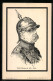 AK Fürst Otto Von Bismarck In Uniform Mit Pickelhaube, 1815-1898  - Personnages Historiques