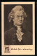 Künstler-AK Dichter Gotthold Ephraim Lessing, Halbportrait Mit Perücke  - Writers