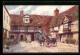 Artist's Pc Huntingdon, The George Inn, Yard With Coach  - Other & Unclassified
