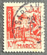 FRMA0284U - Landscapes & Monuments - Meknes Gardens - 10 F Used Stamp - Morocco - 1949 - Usados