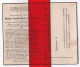 STEENHUFFEL - ANTWERPEN - Hendrik Maria Van Wemmel ° Steenhuffel 03/09/1914 † Antwerpen 16/11/1944 - Dokumente