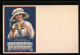 AK Reklame, Kauft Heute Feinkost: Margarine Schwan Im Blauband  - Werbepostkarten