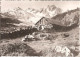 COURCHEVEL (73) Le Vallon Du Biollay , Au Fond La Dent De Burgin Et Le Téléphérique De La Saulire En 1954  CPSM GF - Courchevel