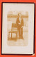31184 / Annotation Au Revers " Marcel VINCENOT 23 Juin 1895 " Chaise Photo Rue Communion ? Photographie 10,5x16 Cm - Persone Identificate